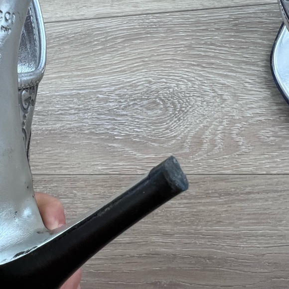 Sandals Gucci argenté - Picture 7 of 12